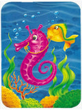 Seahorse Ride Mouse Pad, Heat Resistant Trivet Hot Pad , Non Slip Rubber Desk Mat, Kitchen Counter Protector, Home Office Decor Gift