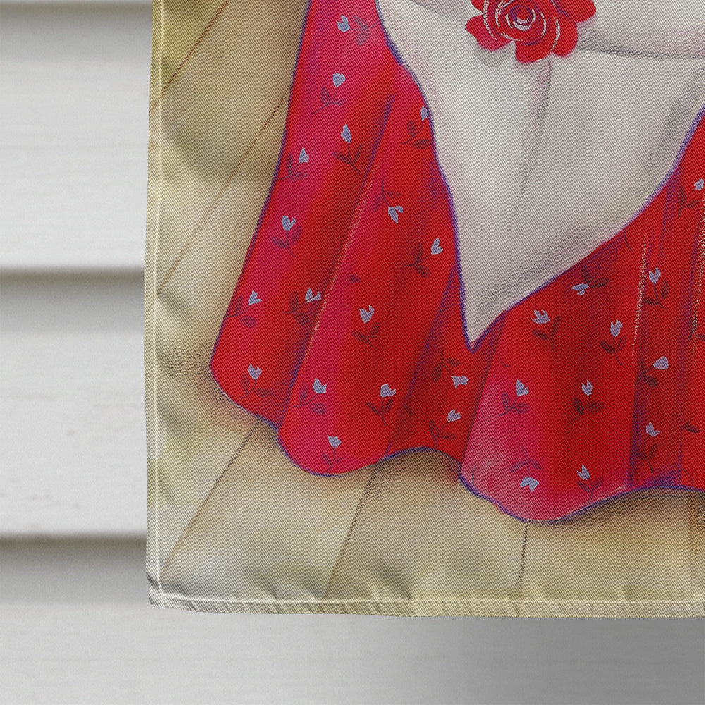 Teddy Bears In Love Valentine's Day House Flag 28x40 Porch Sleeve Pole Decorative Outside Yard Banner Artwork Wall Hanging, Polyester