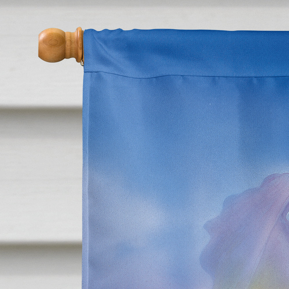 Shepherds being guided Christmas House Flag 28x40 Porch Sleeve Pole Decorative Outside Yard Banner Artwork Wall Hanging, Polyester