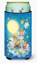 Angels Baking Tall Boy Hugger Can Cooler Sleeve Machine Washable Drink Collapsible Insulator Beverage Insulated Holder
