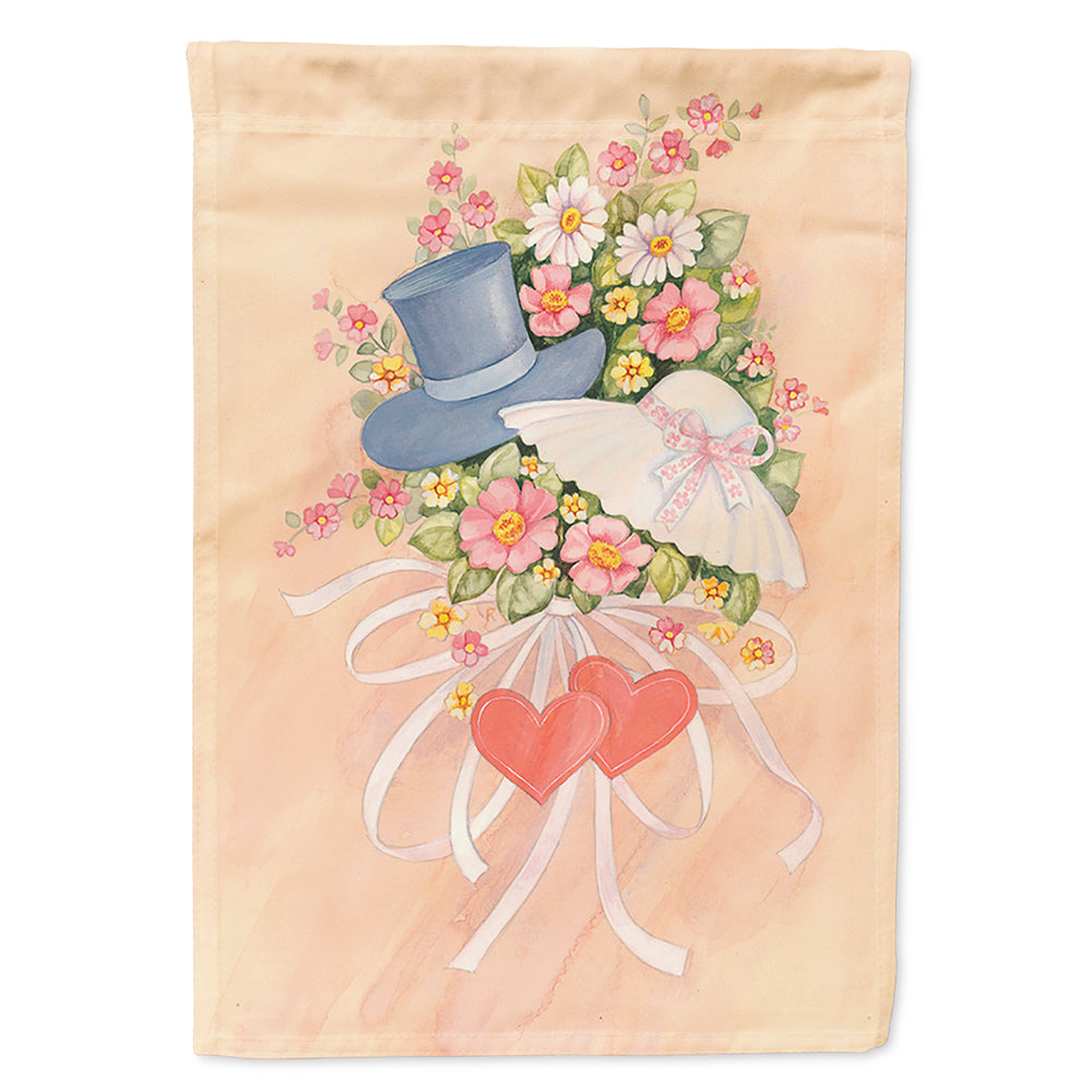 Love Valentine's Day Bouquet House Flag 28x40 Porch Sleeve Pole Decorative Outside Yard Banner Artwork Wall Hanging, Polyester