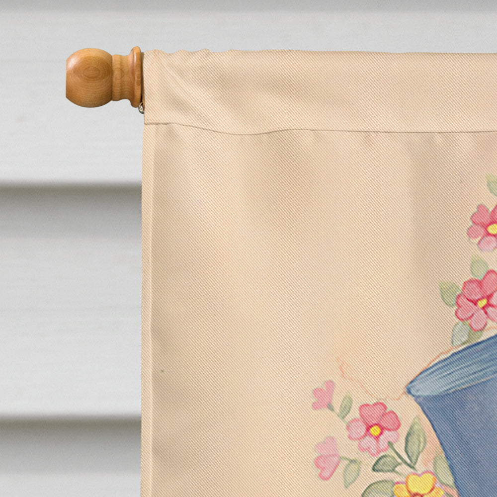Love Valentine's Day Bouquet House Flag 28x40 Porch Sleeve Pole Decorative Outside Yard Banner Artwork Wall Hanging, Polyester