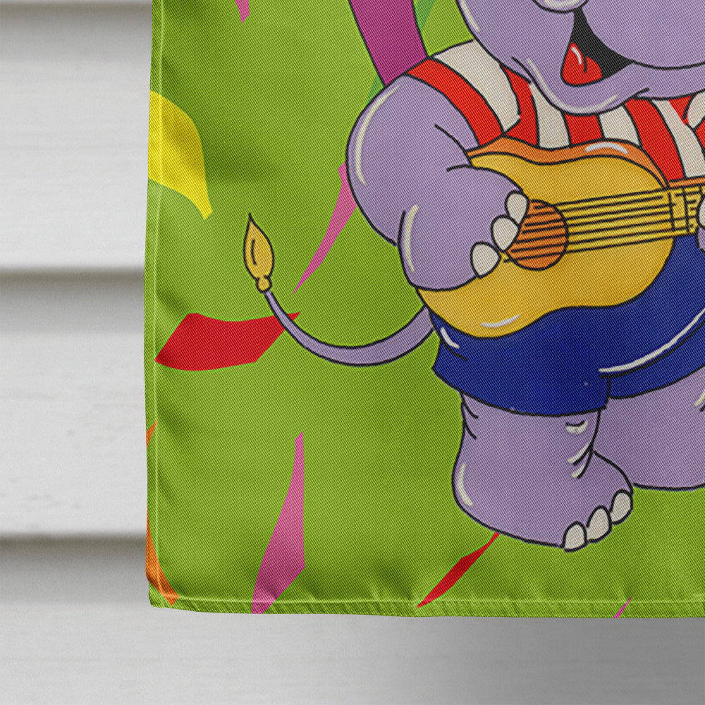 Happy 6th Birthday Age 6 House Flag 28x40 Porch Sleeve Pole Decorative Outside Yard Banner Artwork Wall Hanging, Polyester