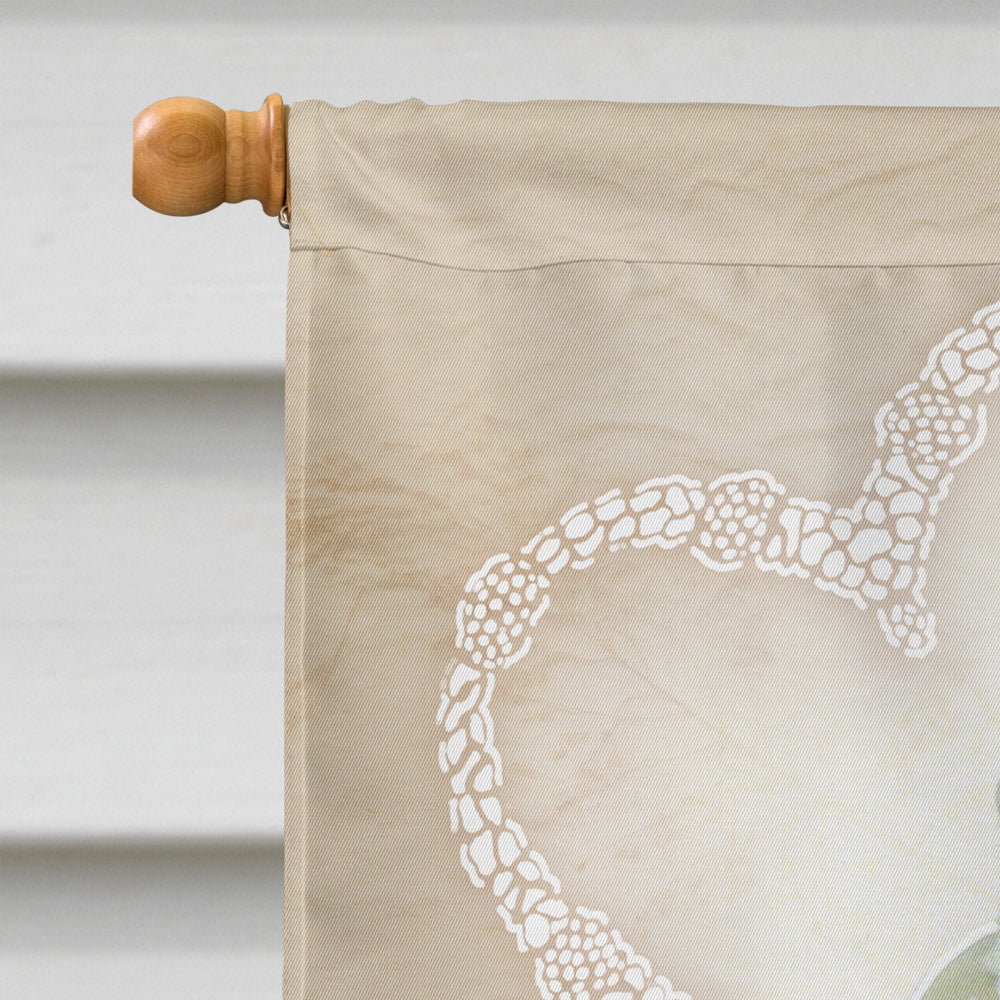 Wedding Cake House Flag 28x40 Porch Sleeve Pole Decorative Outside Yard Banner Artwork Wall Hanging, Polyester