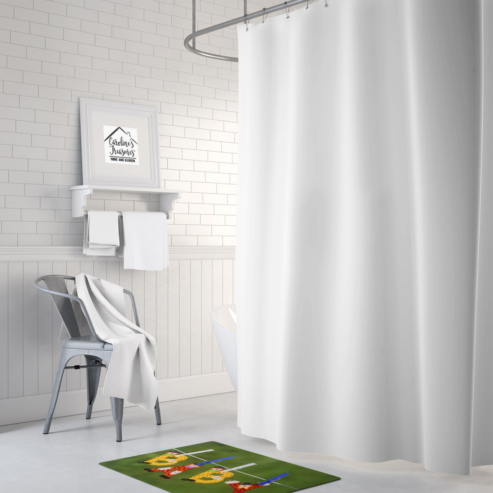 New Baby Clown Clothesline Memory Foam Kitchen Mat Machine Washable Anti-Fatigue Cushion Comfort Bath or Kitchen Rug