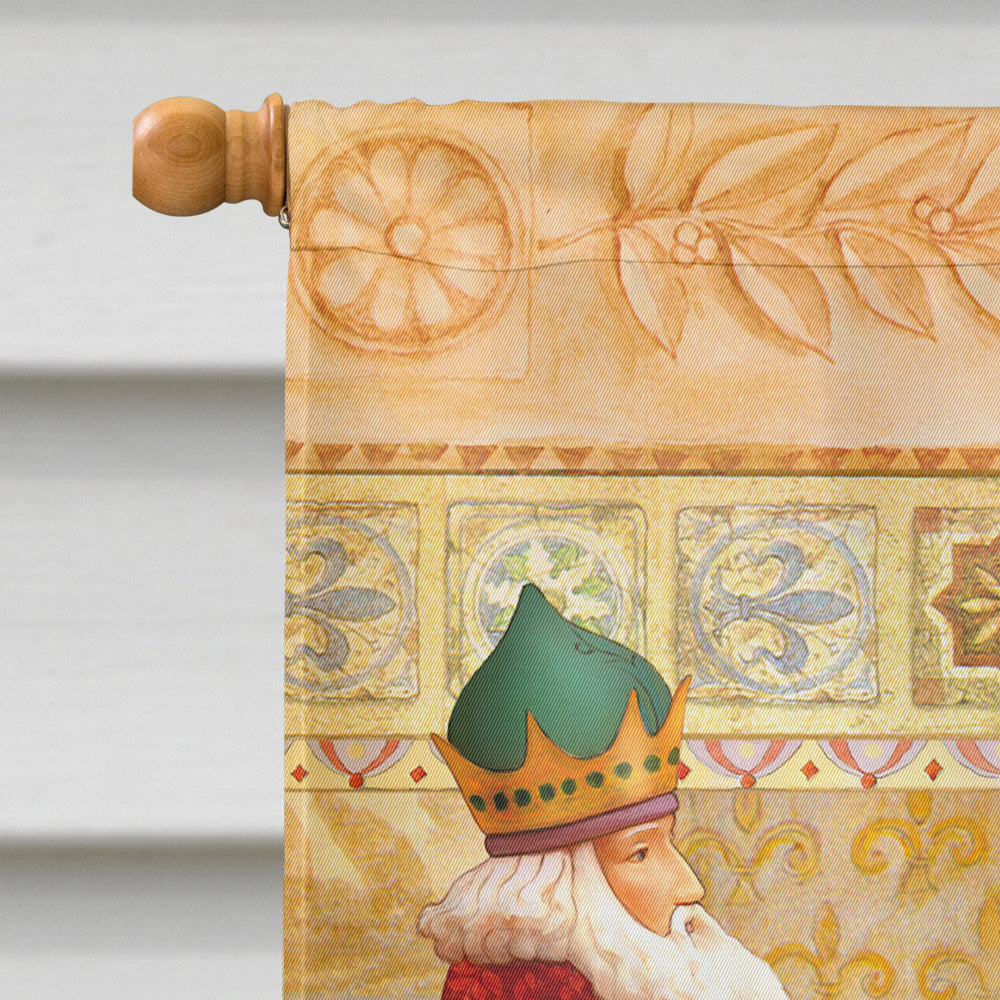 Christmas Three Wise Men House Flag 28x40 Porch Sleeve Pole Decorative Outside Yard Banner Artwork Wall Hanging, Polyester