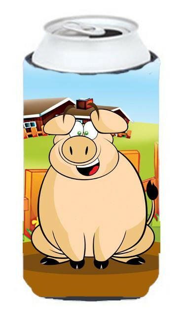 The Pig Tall Boy Hugger Can Cooler Sleeve Machine Washable Drink Collapsible Insulator Beverage Insulated Holder