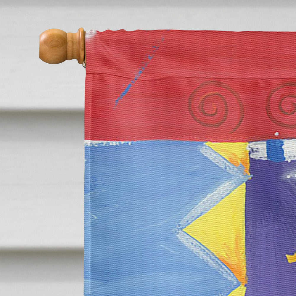 New Years Celebration Toast House Flag 28x40 Porch Sleeve Pole Decorative Outside Yard Banner Artwork Wall Hanging, Polyester