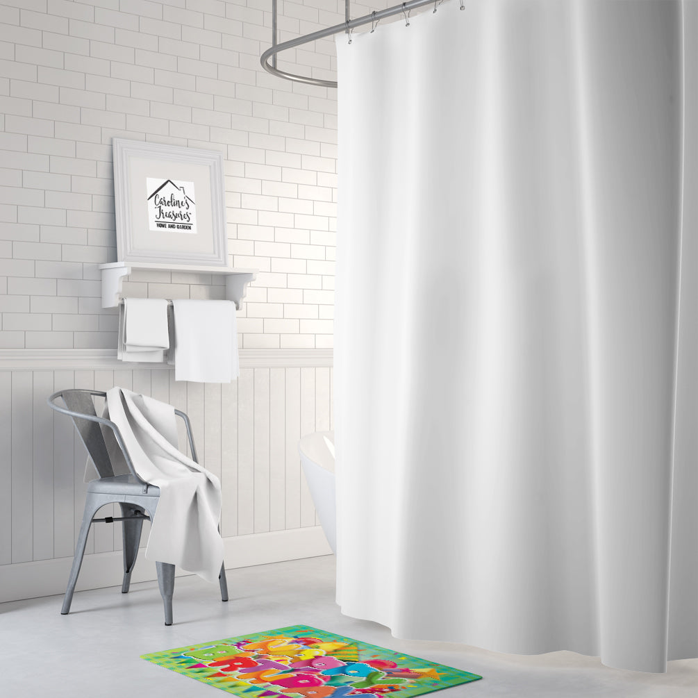 Happy Birthday Memory Foam Kitchen Mat Machine Washable Anti-Fatigue Cushion Comfort Bath or Kitchen Rug