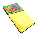 Happy Birthday Watercolor Sticky Note Holder Refillable Dispenser Desk Accessory 3x3 Pad Gift