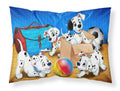 Dalmatians playing ball Standard Pillowcase Lightweight Super Soft Easy Care Decorative Artwork Pillowcase, Standard