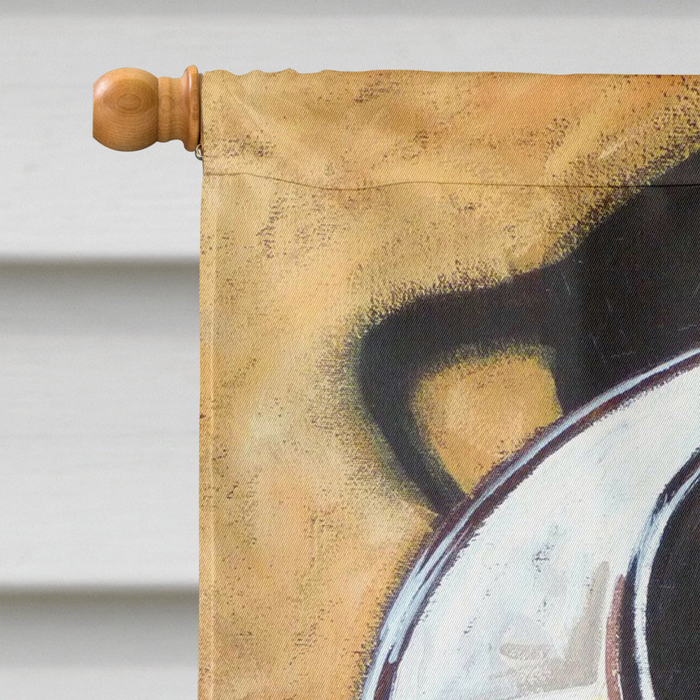Coffee I by Roy Avis House Flag 28x40 Porch Sleeve Pole Decorative Outside Yard Banner Artwork Wall Hanging, Polyester