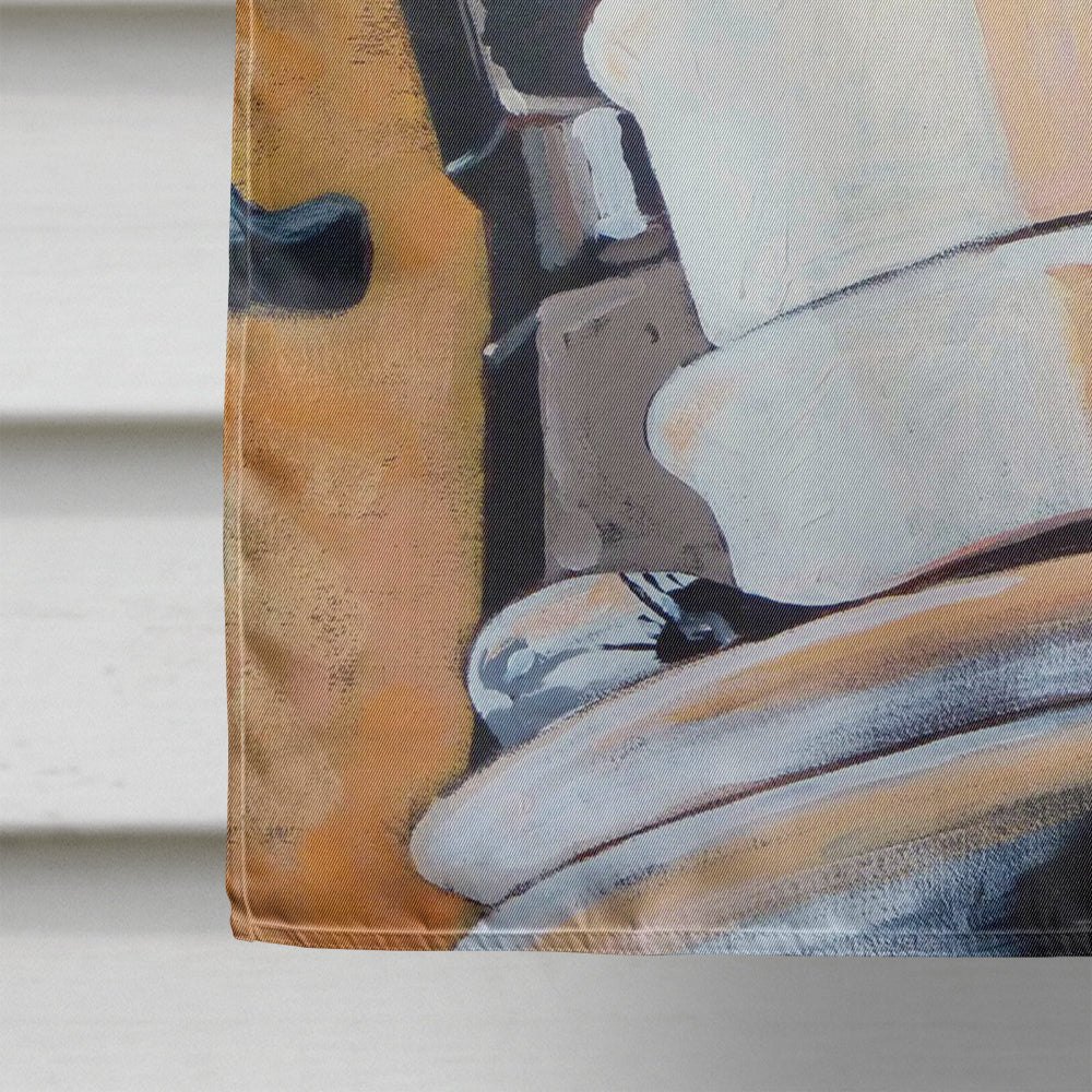 Coffee II by Roy Avis House Flag 28x40 Porch Sleeve Pole Decorative Outside Yard Banner Artwork Wall Hanging, Polyester