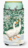 Geese  Tall Boy Hugger Can Cooler Sleeve Machine Washable Drink Collapsible Insulator Beverage Insulated Holder