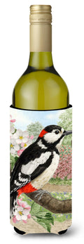 Woodpecker  Wine Bottle Hugger Gift Sleeve for Standard 750 ml Bottles, Insulated Reusable Also Fits Mini Shot & Pint Bottles