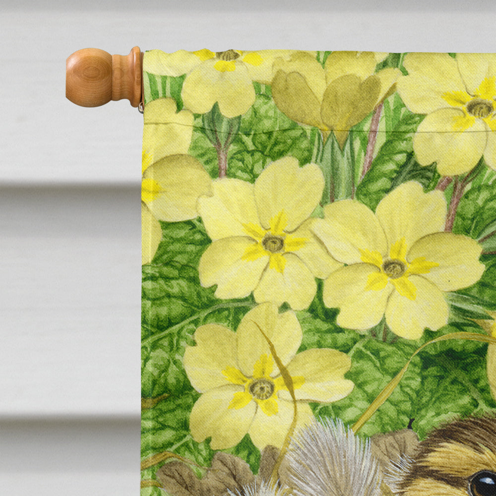 Mallard Duck Chicks House Flag 28x40 Porch Sleeve Pole Decorative Outside Yard Banner Artwork Wall Hanging, Polyester