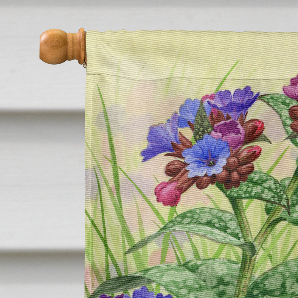 Hedgehog House Flag 28x40 Porch Sleeve Pole Decorative Outside Yard Banner Artwork Wall Hanging, Polyester