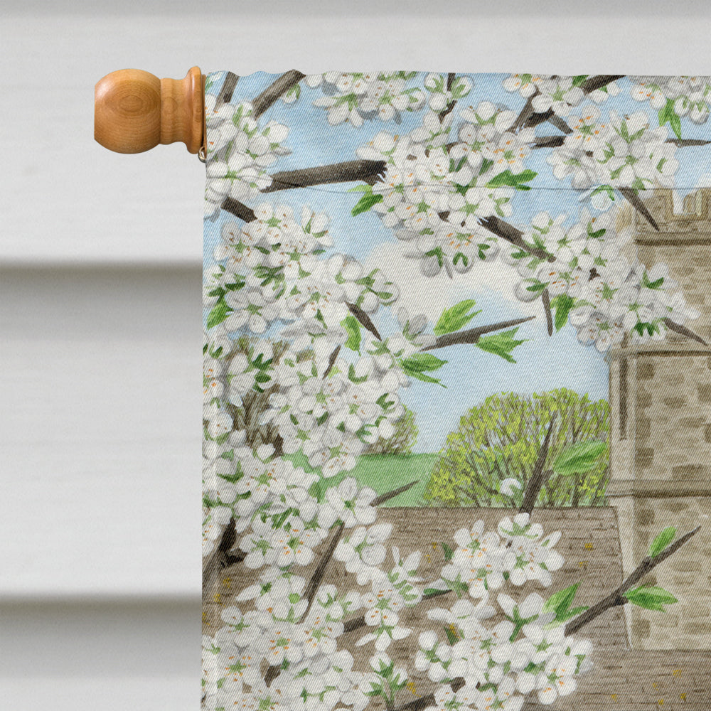 Leveret Bunny Rabbit House Flag 28x40 Porch Sleeve Pole Decorative Outside Yard Banner Artwork Wall Hanging, Polyester