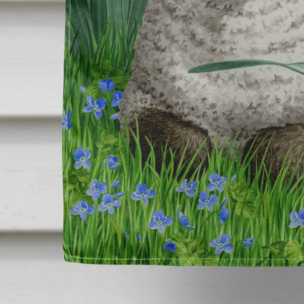 Lamb House Flag 28x40 Porch Sleeve Pole Decorative Outside Yard Banner Artwork Wall Hanging, Polyester