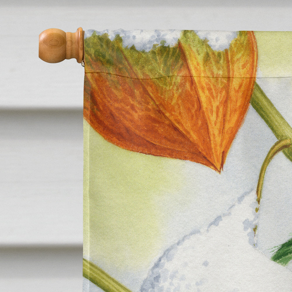 Harvest Mice House Flag 28x40 Porch Sleeve Pole Decorative Outside Yard Banner Artwork Wall Hanging, Polyester