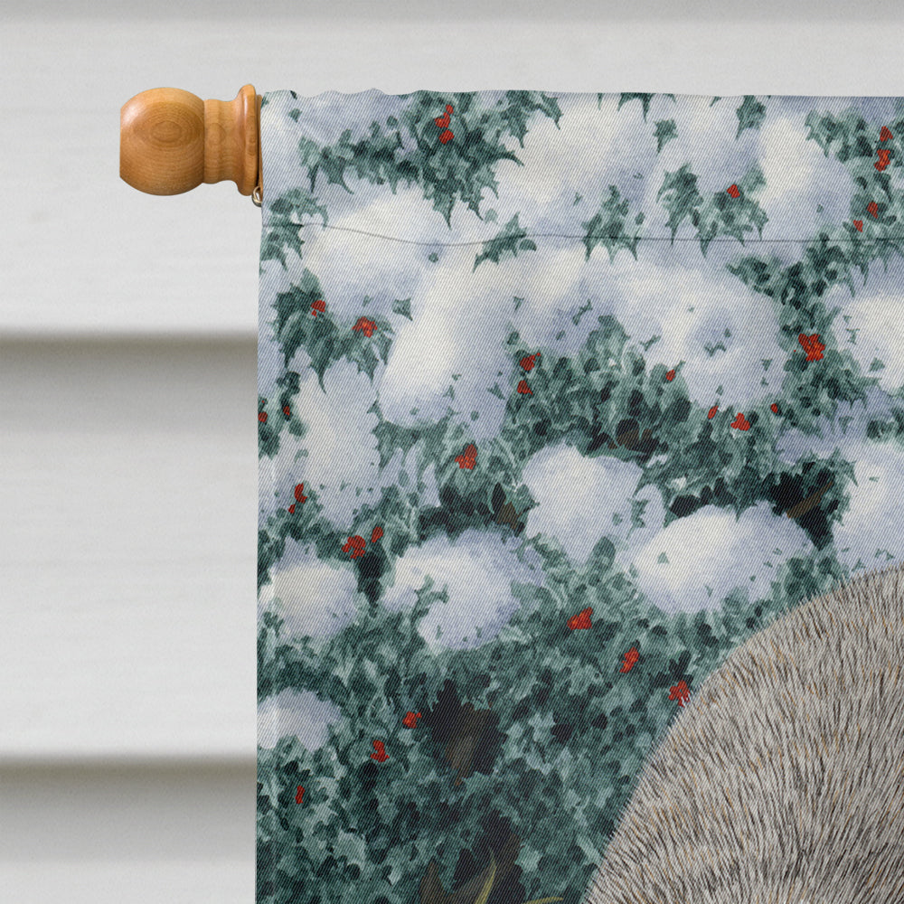 Badgers on the Move House Flag 28x40 Porch Sleeve Pole Decorative Outside Yard Banner Artwork Wall Hanging, Polyester