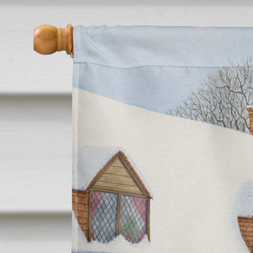 Great Tit House Flag 28x40 Porch Sleeve Pole Decorative Outside Yard Banner Artwork Wall Hanging, Polyester
