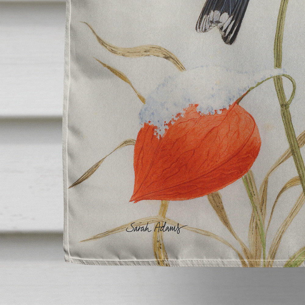 European Goldfinch House Flag 28x40 Porch Sleeve Pole Decorative Outside Yard Banner Artwork Wall Hanging, Polyester