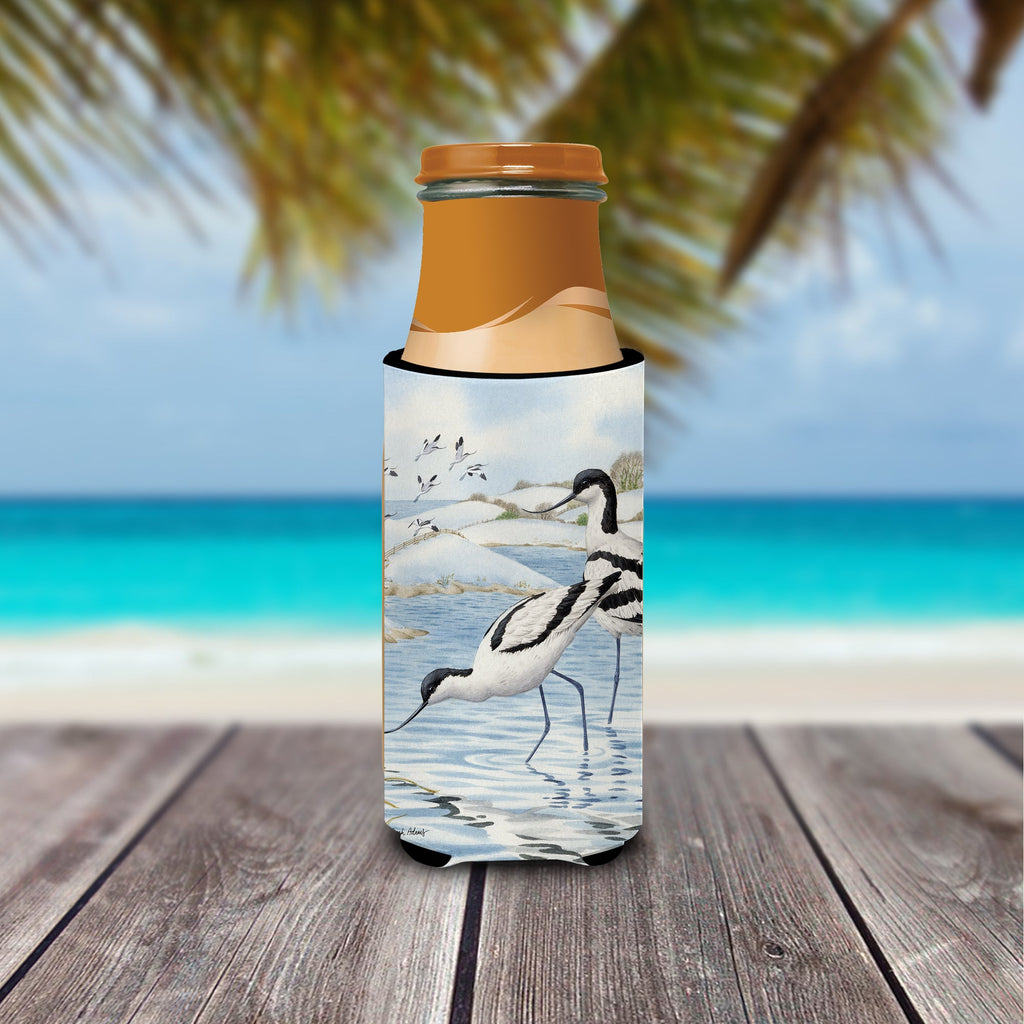 Avocets Slim Can Hugger , Insulated Foam Hugger for 12 oz Slim Cans, Beer Bottles & Water Bottles, Printed in USA