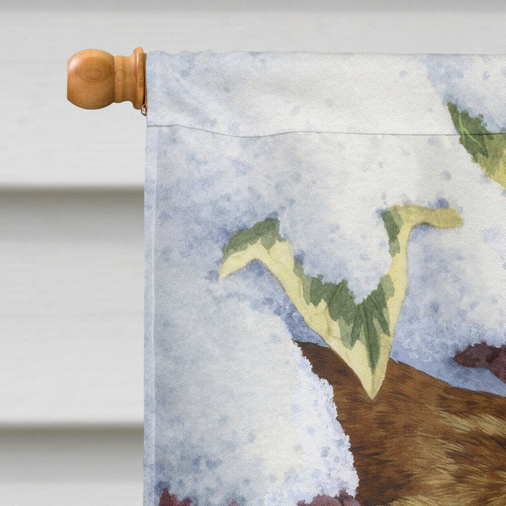 Coal Tit & Wren House Flag 28x40 Porch Sleeve Pole Decorative Outside Yard Banner Artwork Wall Hanging, Polyester