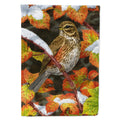 Redwing House Flag 28x40 Porch Sleeve Pole Decorative Outside Yard Banner Artwork Wall Hanging, Polyester
