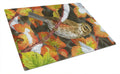 Redwing Cutting Board Tempered Glass Kitchen Cutting Surface, Heat Resistant Chopping, Non-Slip Feet, Food Prep & Serving