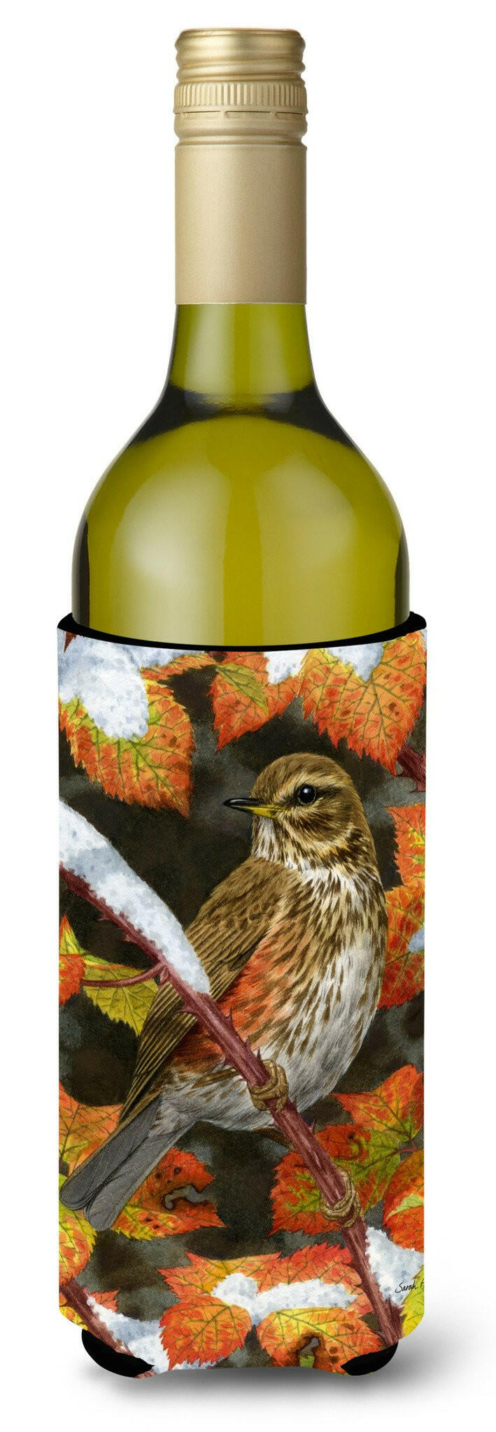 Redwing Wine Bottle Hugger Gift Sleeve for Standard 750 ml Bottles, Insulated Reusable Also Fits Mini Shot & Pint Bottles