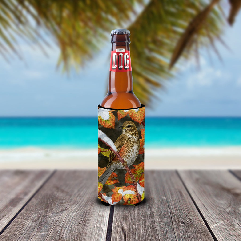 Redwing Slim Can Hugger , Insulated Foam Hugger for 12 oz Slim Cans, Beer Bottles & Water Bottles, Printed in USA