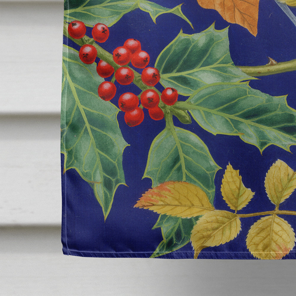 Eurasian Blue Tit House Flag 28x40 Porch Sleeve Pole Decorative Outside Yard Banner Artwork Wall Hanging, Polyester