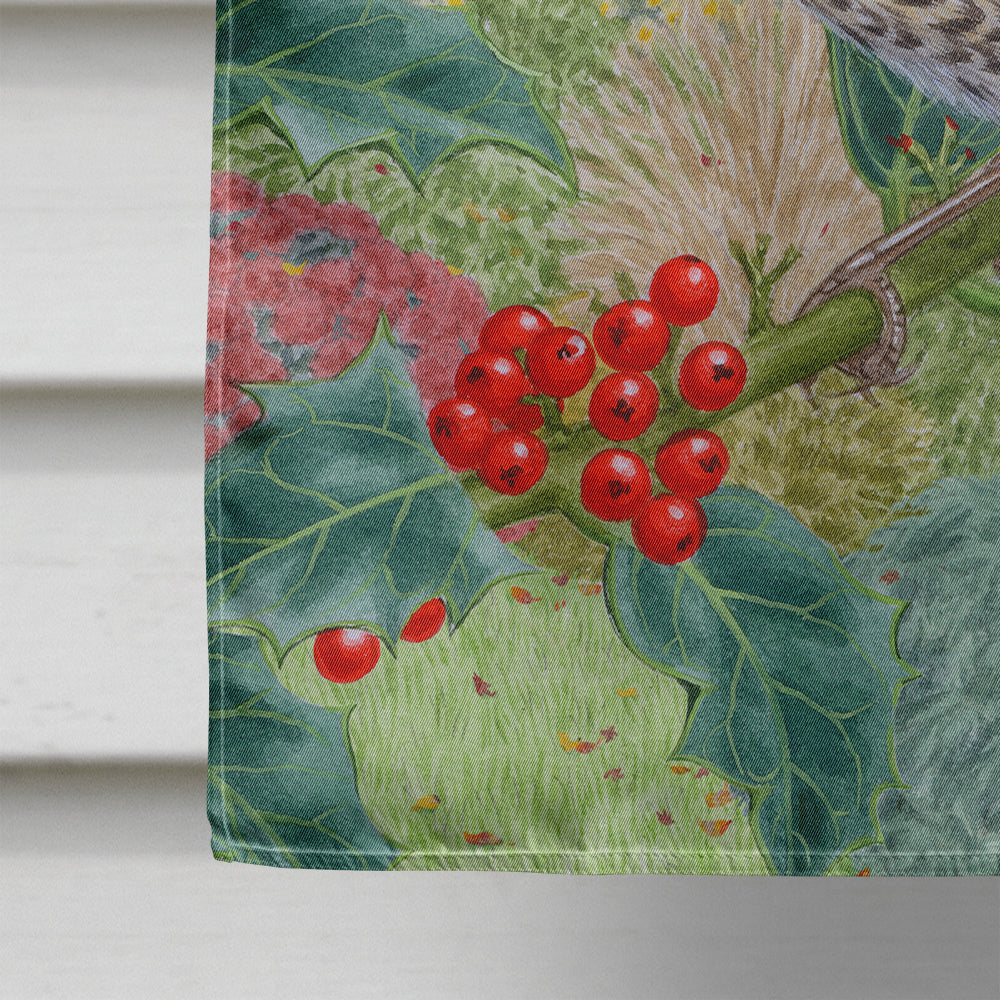 Fieldfare House Flag 28x40 Porch Sleeve Pole Decorative Outside Yard Banner Artwork Wall Hanging, Polyester