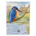 Kingfisher House Flag 28x40 Porch Sleeve Pole Decorative Outside Yard Banner Artwork Wall Hanging, Polyester