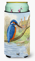 Kingfisher Tall Boy Hugger Can Cooler Sleeve Machine Washable Drink Collapsible Insulator Beverage Insulated Holder