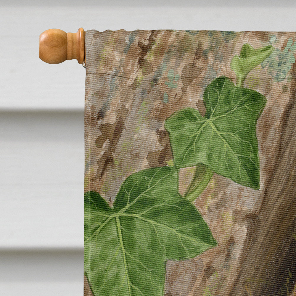 Treecreeper House Flag 28x40 Porch Sleeve Pole Decorative Outside Yard Banner Artwork Wall Hanging, Polyester