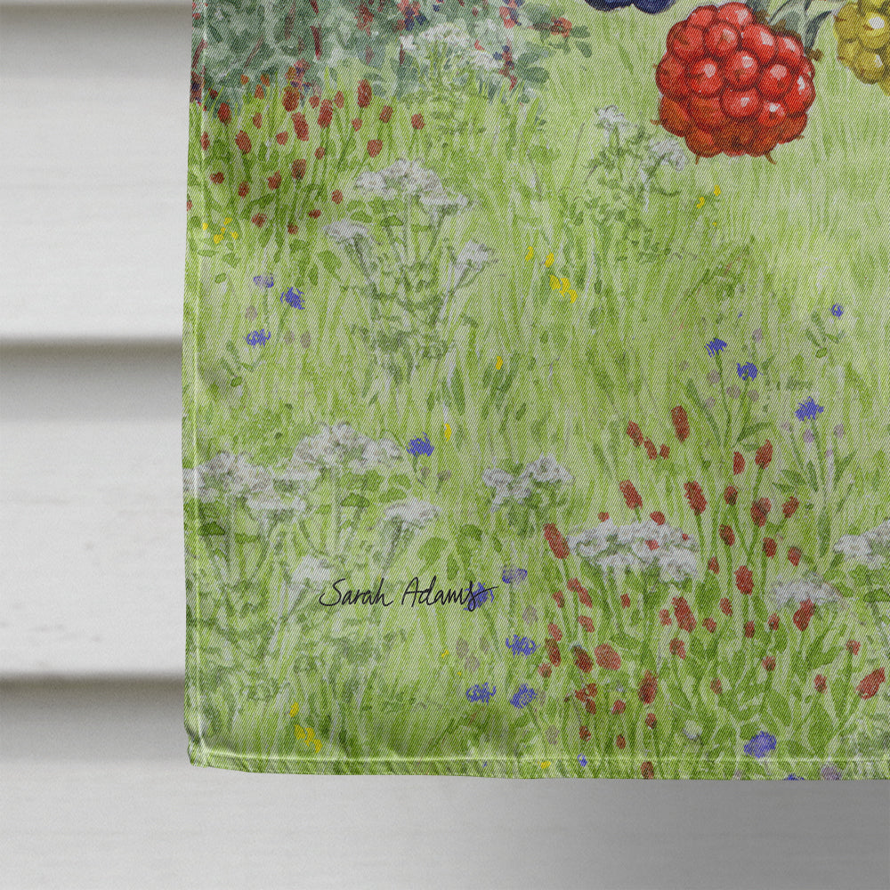 Garden Warbler House Flag 28x40 Porch Sleeve Pole Decorative Outside Yard Banner Artwork Wall Hanging, Polyester