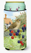 Garden Warbler Tall Boy Hugger Can Cooler Sleeve Machine Washable Drink Collapsible Insulator Beverage Insulated Holder