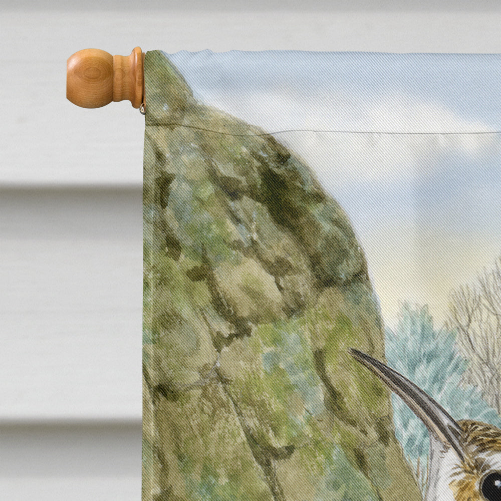 Treecreeper House Flag 28x40 Porch Sleeve Pole Decorative Outside Yard Banner Artwork Wall Hanging, Polyester
