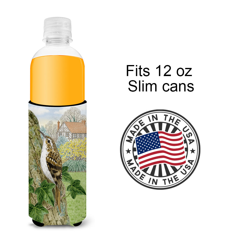 Treecreeper Slim Can Hugger , Insulated Foam Hugger for 12 oz Slim Cans, Beer Bottles & Water Bottles, Printed in USA