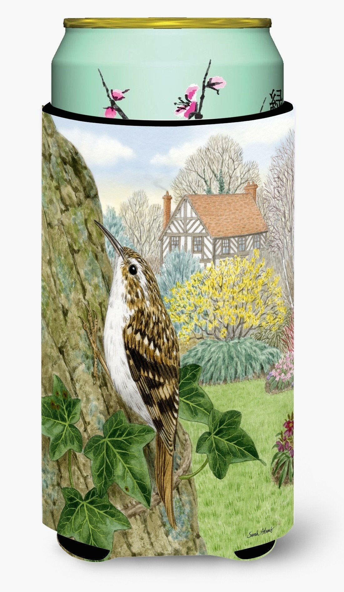 Treecreeper Tall Boy Hugger Can Cooler Sleeve Machine Washable Drink Collapsible Insulator Beverage Insulated Holder