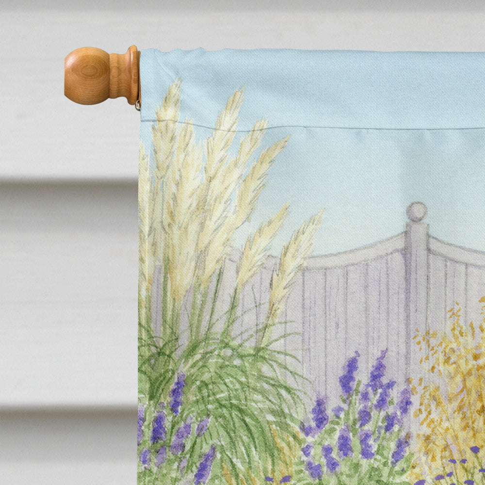 European Goldfinches House Flag 28x40 Porch Sleeve Pole Decorative Outside Yard Banner Artwork Wall Hanging, Polyester