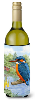 Kingfisher Wine Bottle Hugger Gift Sleeve for Standard 750 ml Bottles, Insulated Reusable Also Fits Mini Shot & Pint Bottles