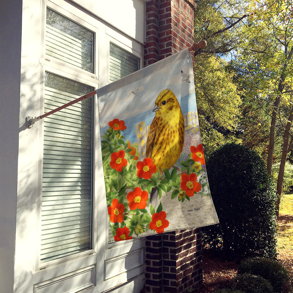 Yellowhammer House Flag 28x40 Porch Sleeve Pole Decorative Outside Yard Banner Artwork Wall Hanging, Polyester