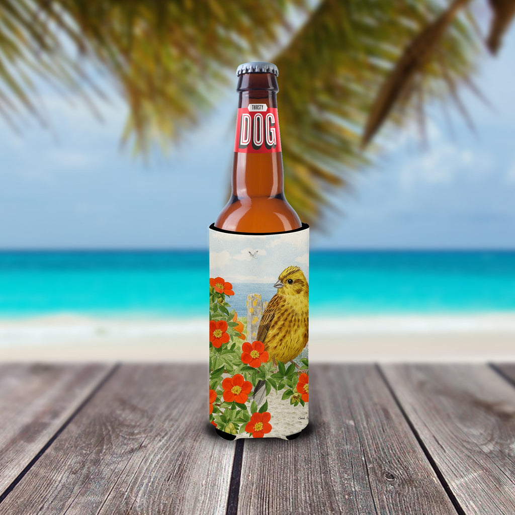 Yellowhammer Slim Can Hugger , Insulated Foam Hugger for 12 oz Slim Cans, Beer Bottles & Water Bottles, Printed in USA
