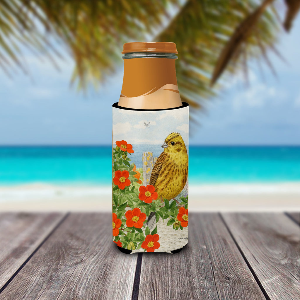 Yellowhammer Slim Can Hugger , Insulated Foam Hugger for 12 oz Slim Cans, Beer Bottles & Water Bottles, Printed in USA