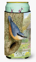 Red-breasted Nuthatch Tall Boy Hugger Can Cooler Sleeve Machine Washable Drink Collapsible Insulator Beverage Insulated Holder