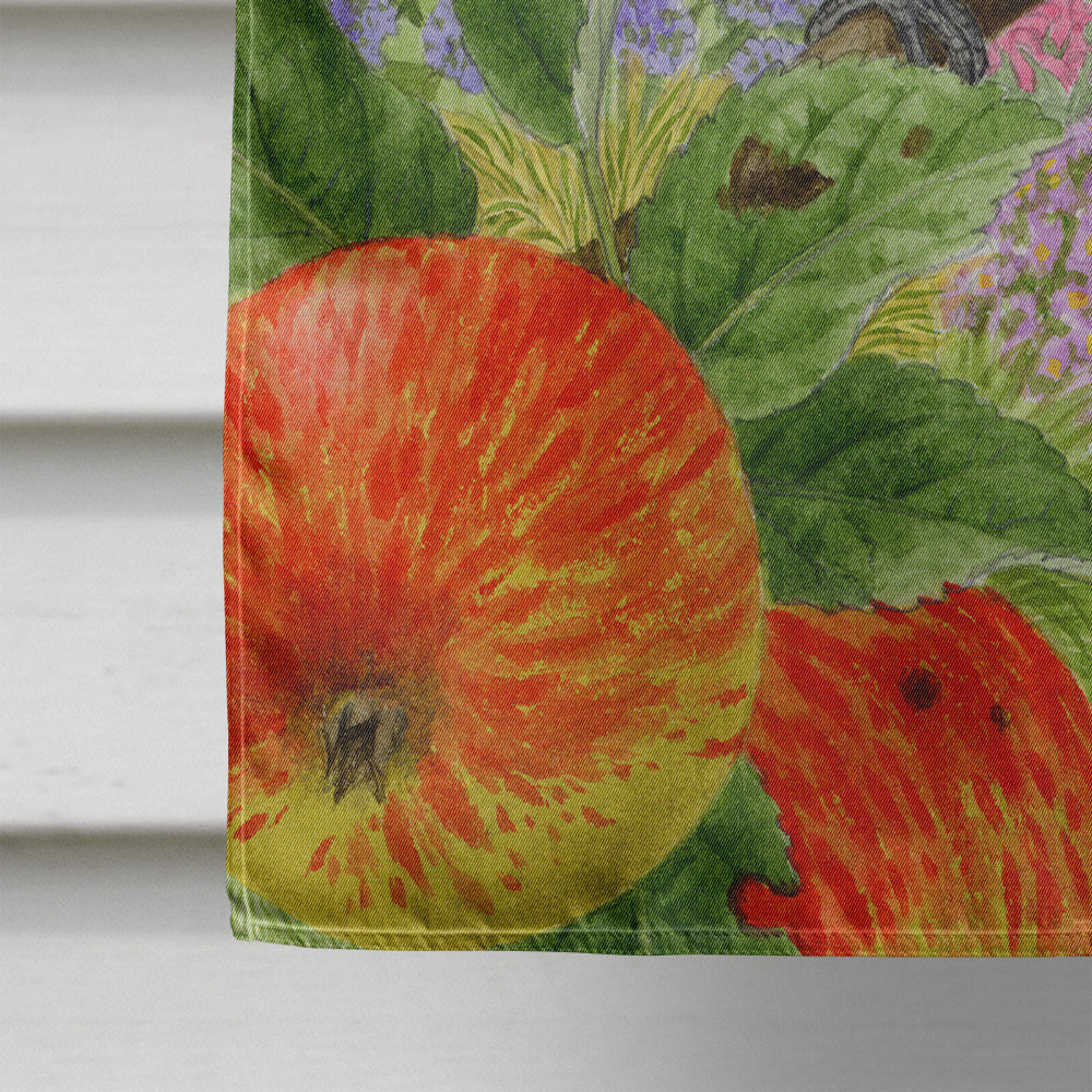Coal Tits House Flag 28x40 Porch Sleeve Pole Decorative Outside Yard Banner Artwork Wall Hanging, Polyester